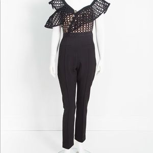 Self Portrait V-neck Jumpsuit